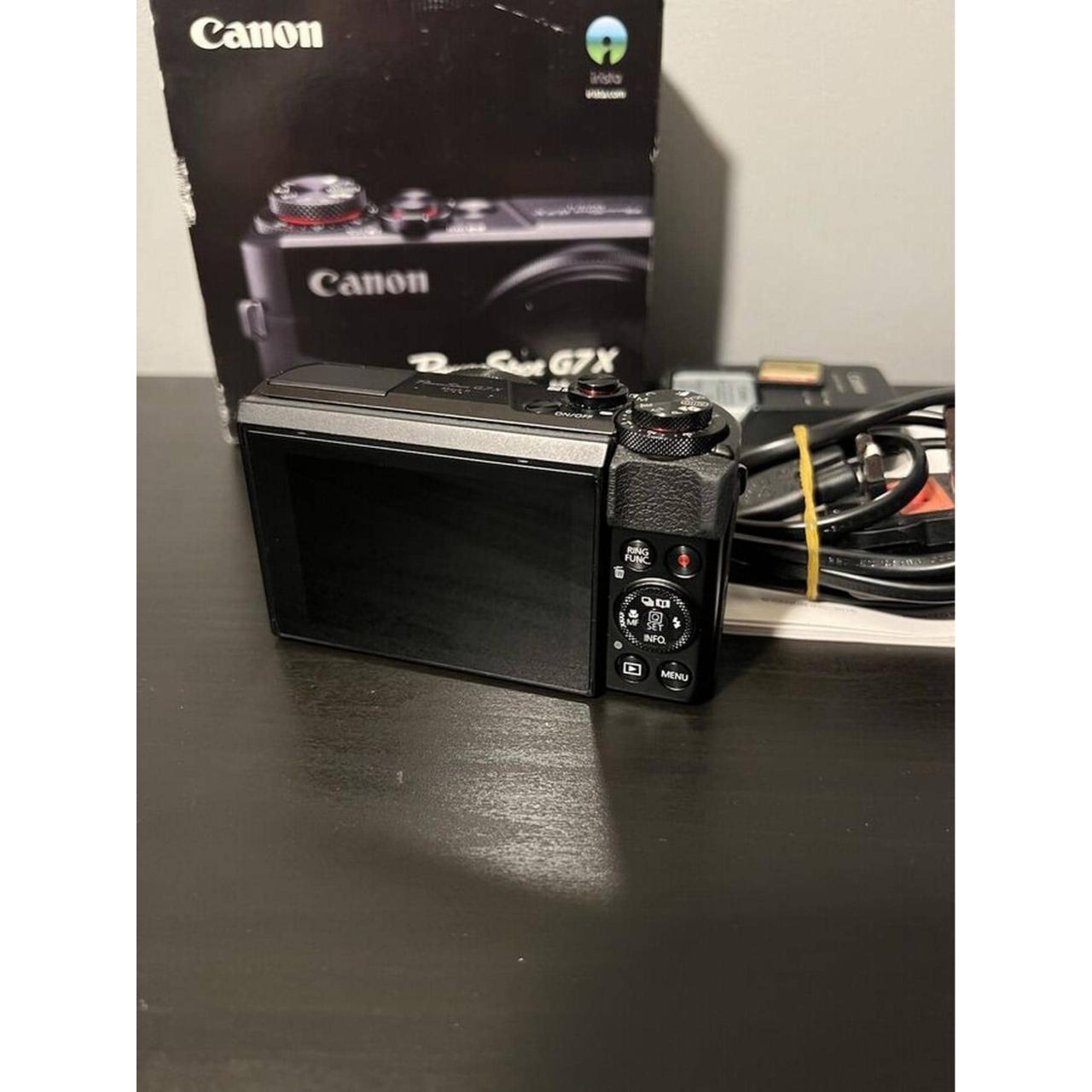 Canon Powershot G7 X Mark ll Compact Camera - Black + Sd Card