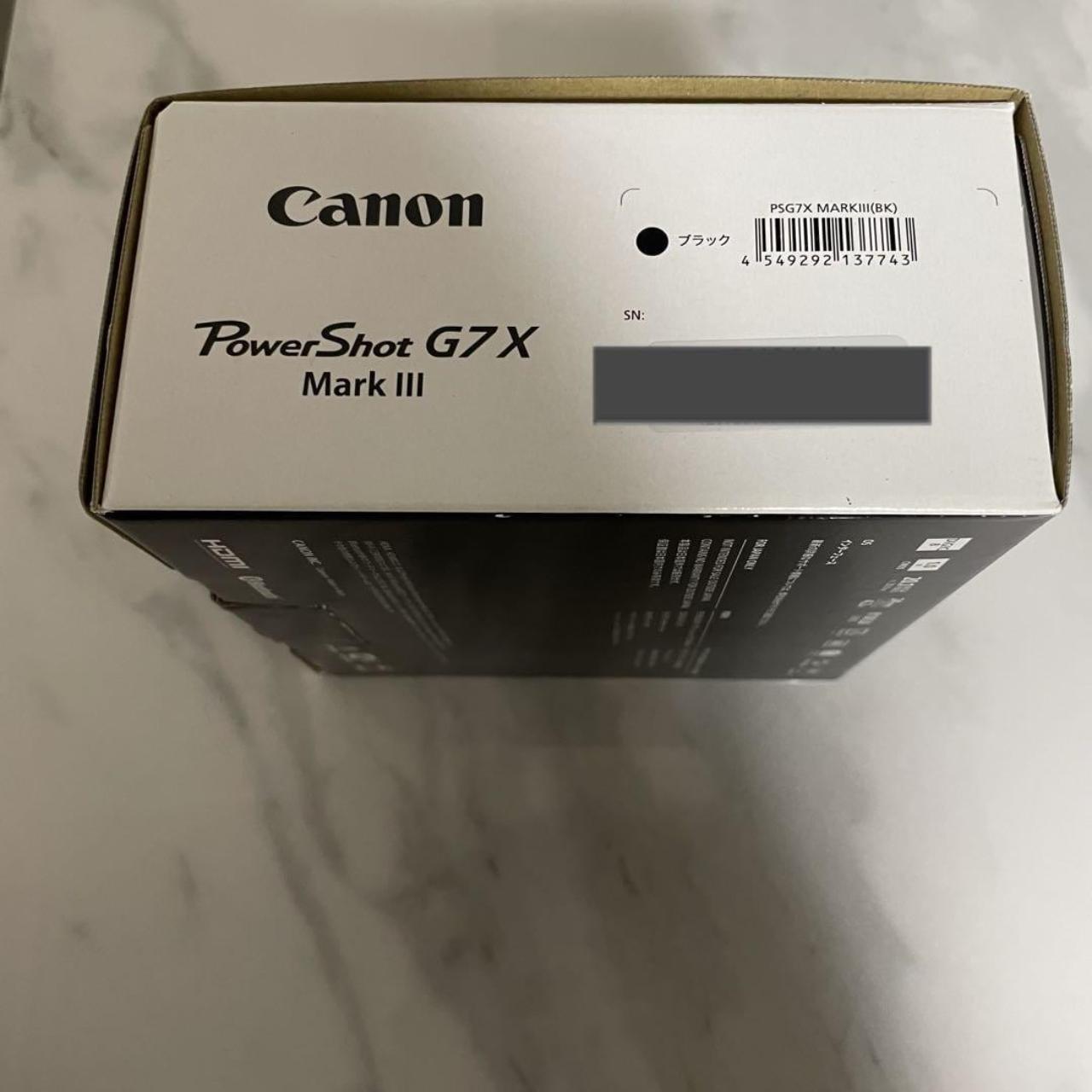 Canon Powershot G7X Mark lll