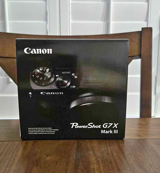 Canon G7X Mark III Digital Camera