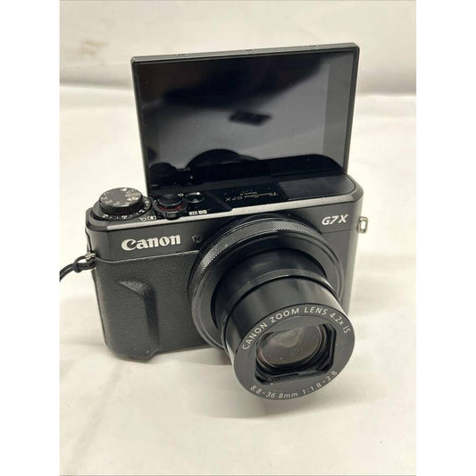 Canon Powershot G7X Mark ll 20.1Mp Compact Digital Point And Shoot Camera Black