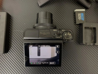 Canon G7x mark II, Zhiyun Crane M2 set camera