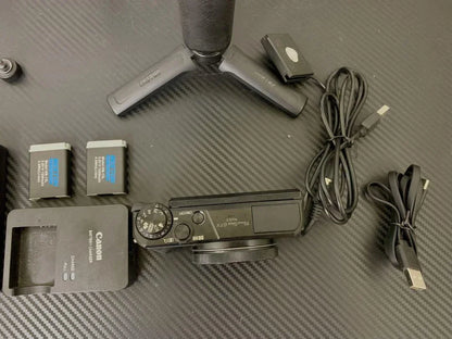 Canon G7x mark II, Zhiyun Crane M2 set camera