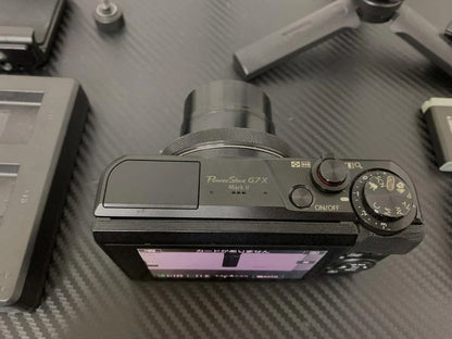 Canon G7x mark II, Zhiyun Crane M2 set camera
